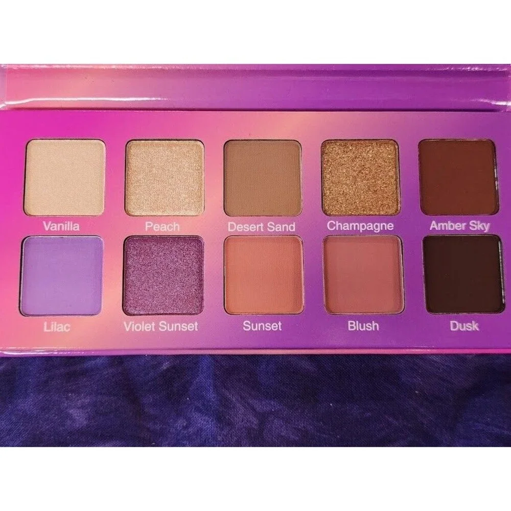 Violet Voss Violet Sunset PRO Series EyeShadow Pressed Pigment Palette 10 Shades
